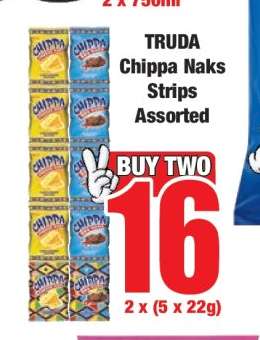 TRUDA Chippa Naks Strips Assorted