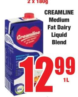 CREAMLINE Medium Fat Dairy Liquid Blend