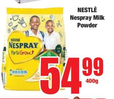 NESTLÉ Nespray Milk Powder