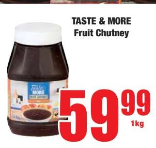 TASTE & MORE Fruit Chutney