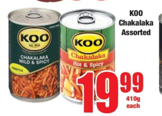 KOO Chakalaka Assorted