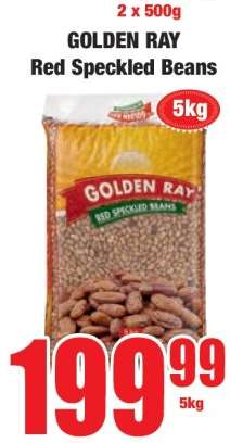 GOLDEN RAY Red Speckled Beans