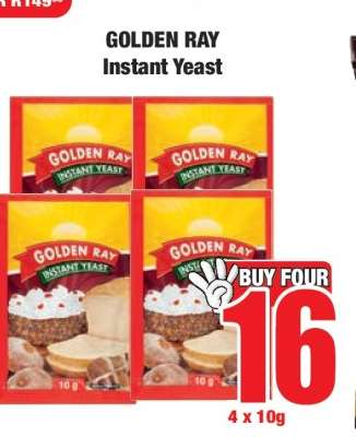 GOLDEN RAY Instant Yeast