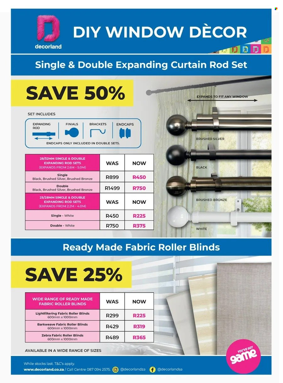 Game specials - 04.22.2025 - 07.31.2025. 