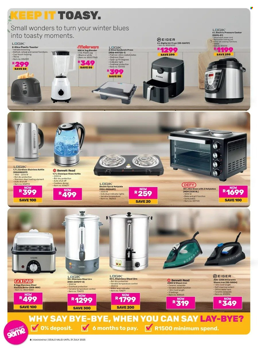 Game specials - 04.22.2025 - 07.31.2025. 