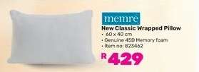 Memre New Classic Wrapped Pillow