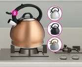 Tissolli 3L Stove Top Whistling Kettle