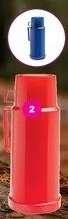 Mainstays 1L Plastic Vacuum Flask
