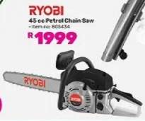 Ryobi 45cc Petrol Chain Saw