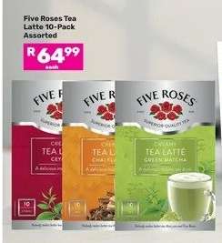 Five Roses Tea Latte 10 Pack Assorted-Each