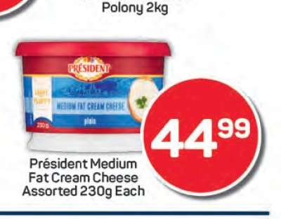 Président Medium Fat Cream Cheese
