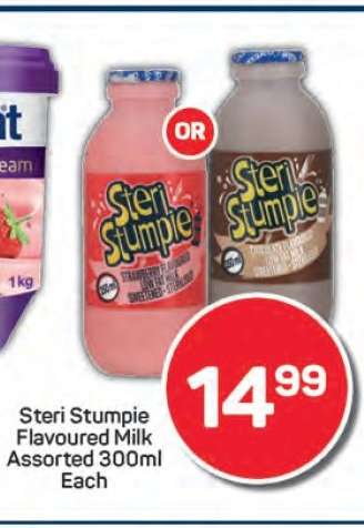 Steri Stumpie Flavoured Milk