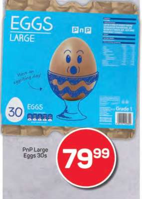 PnP Large Eggs 30s