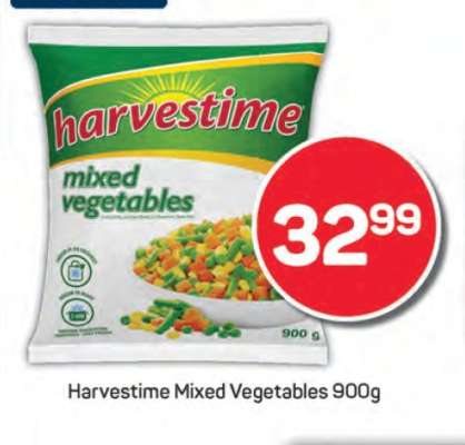 Harvestime Mixed Vegetables 900g