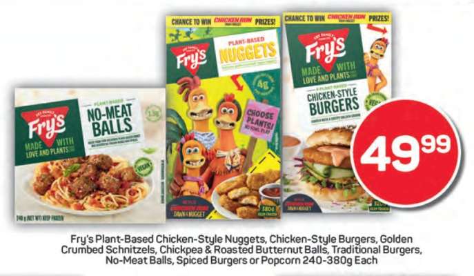 Fry's Plant-Based Products