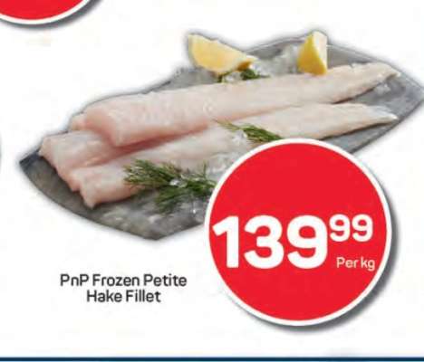 PnP Frozen Petite Hake Fillet