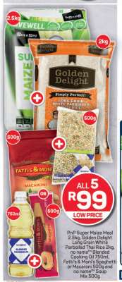 PnP Super Maize Meal Combo