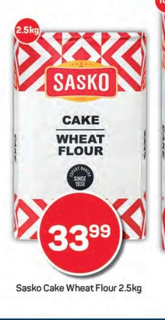 Sasko Cake Wheat Flour 2.5kg