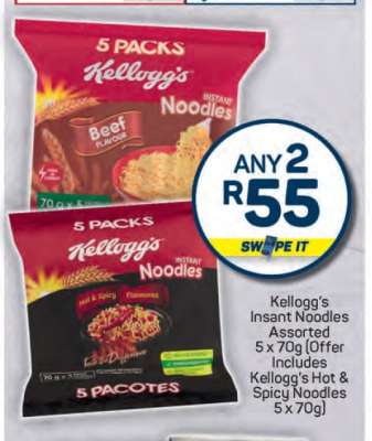 Kellogg's Instant Noodles Assorted