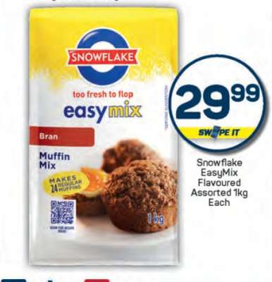 Snowflake EasyMix Flavoured Assorted