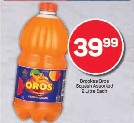Brookes Oros Squash Assorted