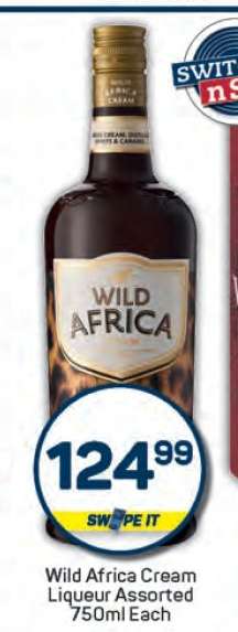 Wild Africa Cream Liqueur Assorted