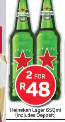 Heineken Lager 650ml
