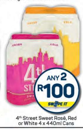 4th Street Sweet Rosé, Red or White