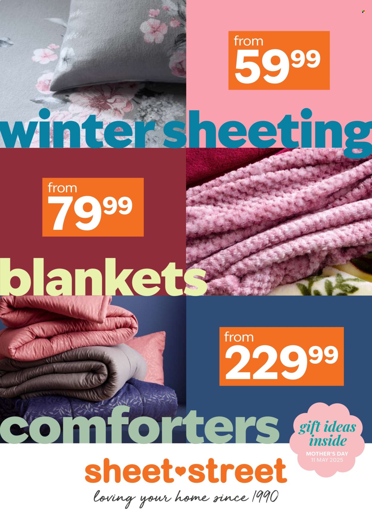 Sheet Street specials. 