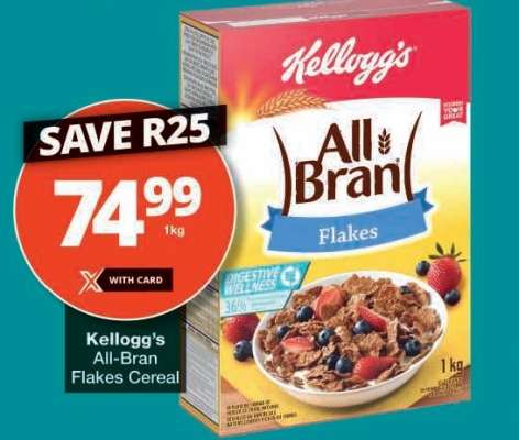 Kellogg's All Bran Flakes Cereal