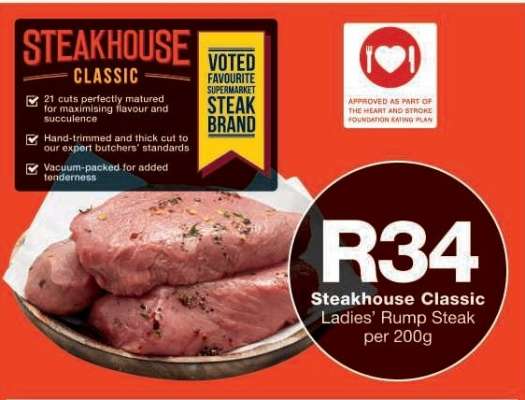 Steakhouse Classic Ladies' Rump Steak