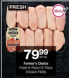 Farmer's Choice Fresh Chicken Fillets
