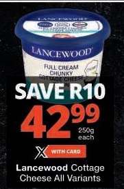 Lancewood Cottage Cheese All Variants