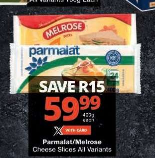 Parmalat / Melrose Cheese Slices