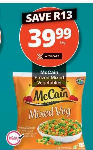 McCain Frozen Mixed Vegetables