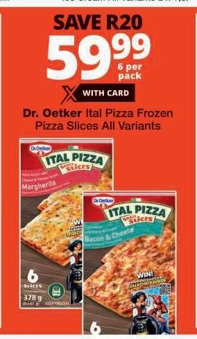 Dr. Oetker Ital Pizza Frozen Pizza Slices