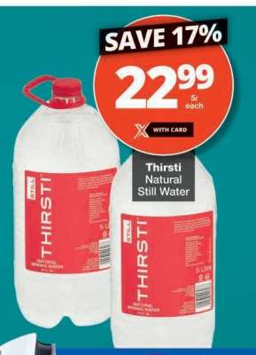 Thirsti Natural Still Water