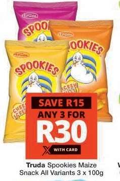 Truda Spookies Maize Snack