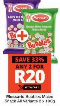 MESSARIS Bubbles Maize Snack
