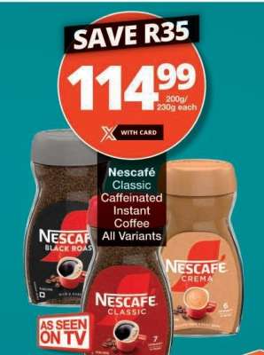 Nescafé Classic Caffeinated Instant Coffee