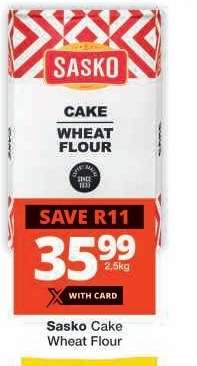 Sasko Cake Wheat Flour