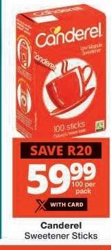 Canderel Sweetener Sticks