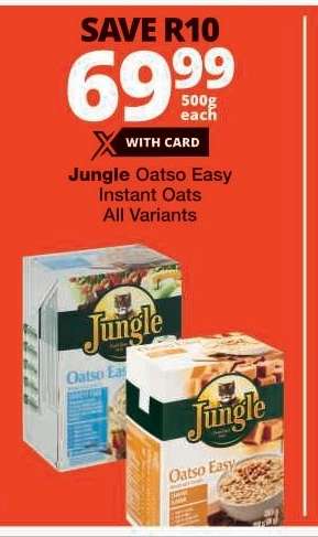 Jungle Oatso Easy Instant Oats