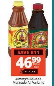 Jimmy's Sauces