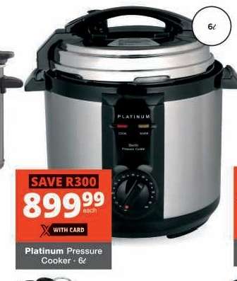 Platinum Pressure Cooker - 6ℓ