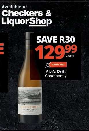 Alvi’s Drift Chardonnay