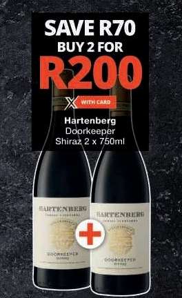 Hartenberg Doorkeeper Shiraz 2 x 750ml