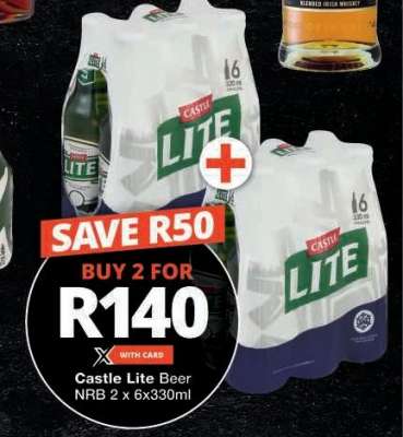 CASTLE LITE BEER