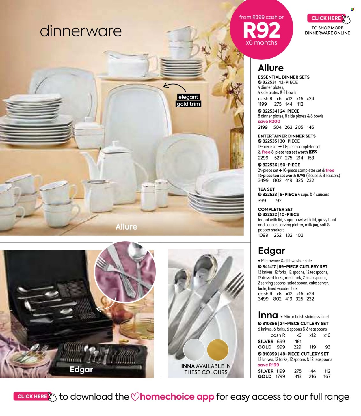 HomeChoice specials - 04.24.2025 - 06.26.2025. 