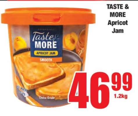 TASTE & MORE Apricot Jam